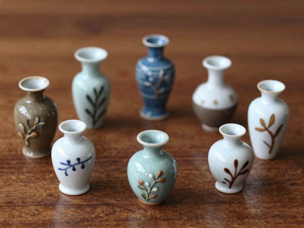 Signature Pieces collectie miniature vases